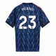Arsenal Mikel Merino #23 Gostujuci Dres 2025-26 Kratak Rukav Arsenal Mikel Merino #23 Gostujuci Dres 2025-26 Kratak Rukav